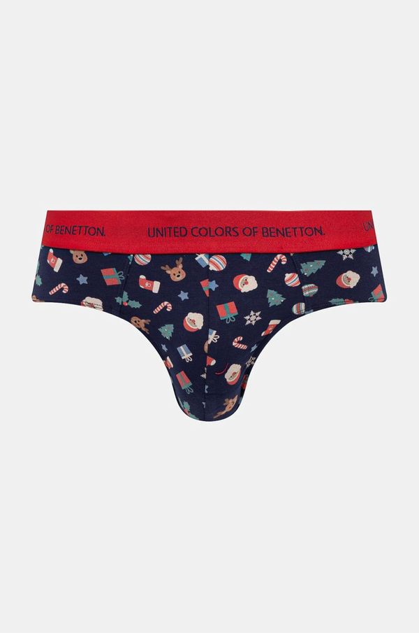 United Colors of Benetton Slip gaćice United Colors of Benetton za muškarce, boja: tamno plava, 3TRL2S00I