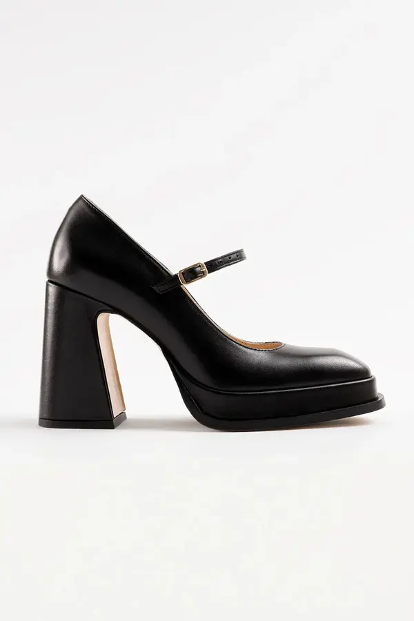 Souliers Martinez Souliers Martinez cipele s potpeticom od kože CASILDA