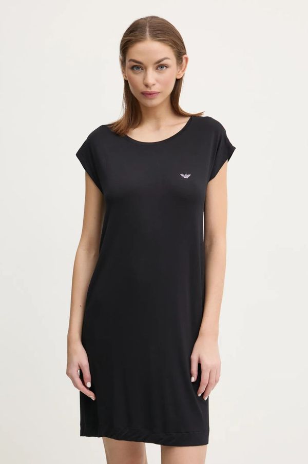 Emporio Armani Underwear Spavaćica Emporio Armani Underwear za žene, boja: crna, pamučna, EW000521 AF10889