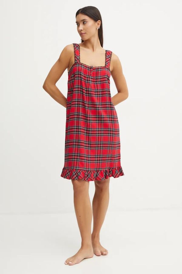 Lauren Ralph Lauren Spavaćica Lauren Ralph Lauren za žene, boja: crvena, ILN22375