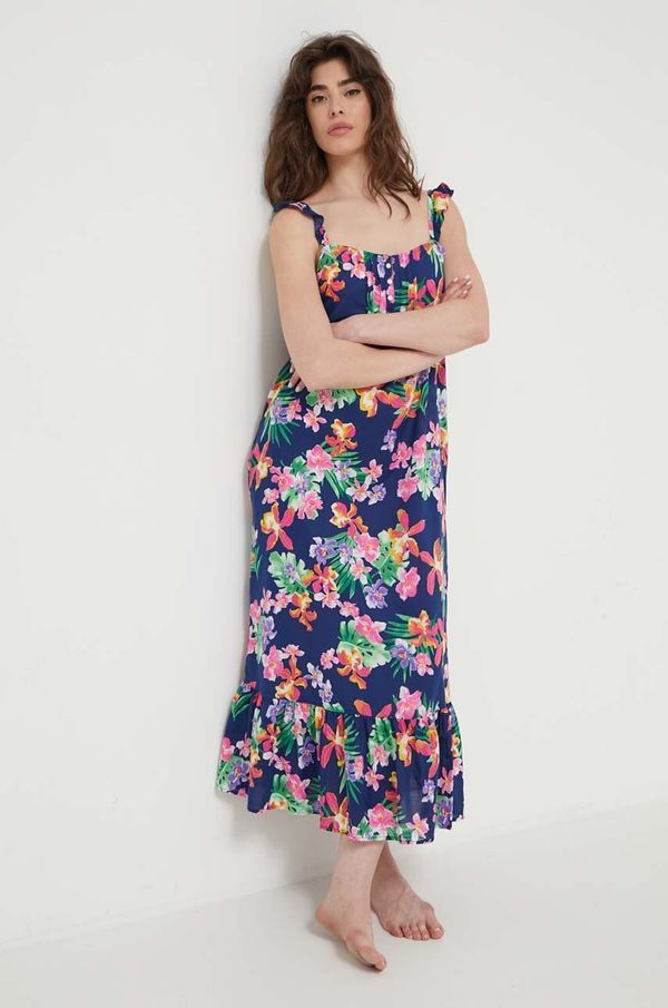 Lauren Ralph Lauren Spavaćica Lauren Ralph Lauren za žene, boja: tamno plava