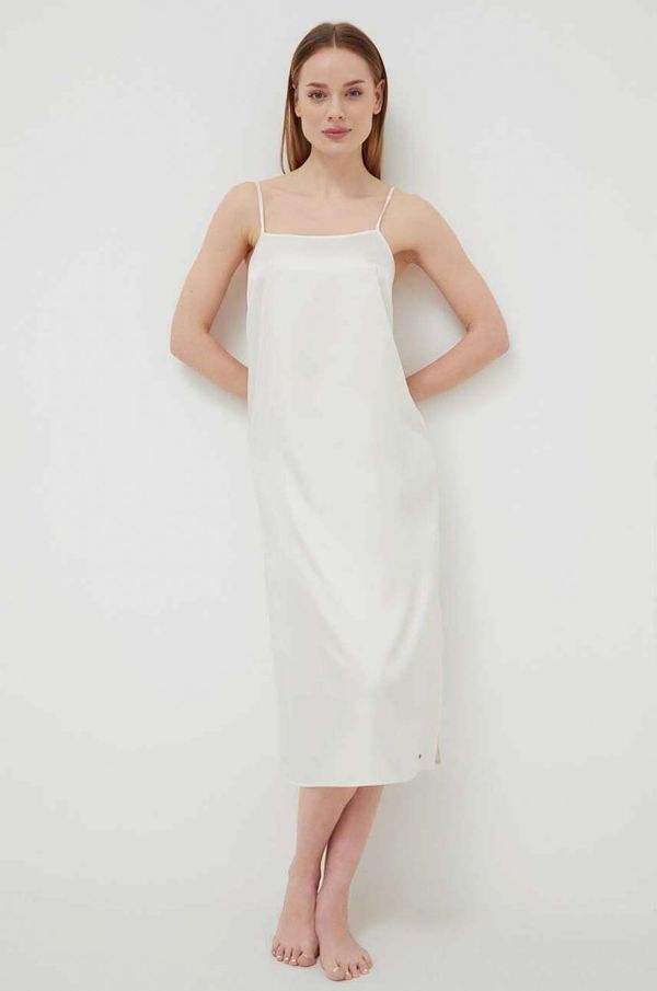 Tommy Hilfiger Spavaćica Tommy Hilfiger za žene, boja: bež, satenska