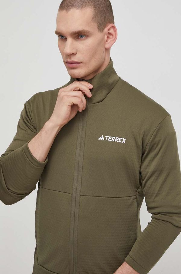 adidas TERREX Sportska dukserica adidas TERREX Multi boja: zelena, bez uzorka