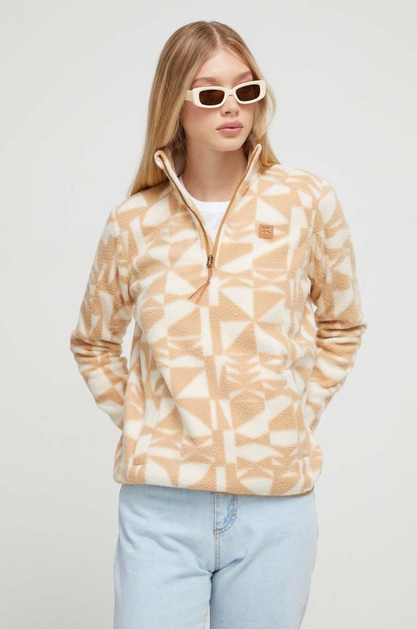 Billabong Sportska dukserica Billabong Boundary boja: bež, s uzorkom