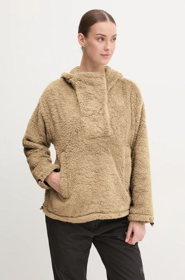 Burton Sportska dukserica Burton Lemma boja: bež, s kapuljačom, bez uzorka, 238431