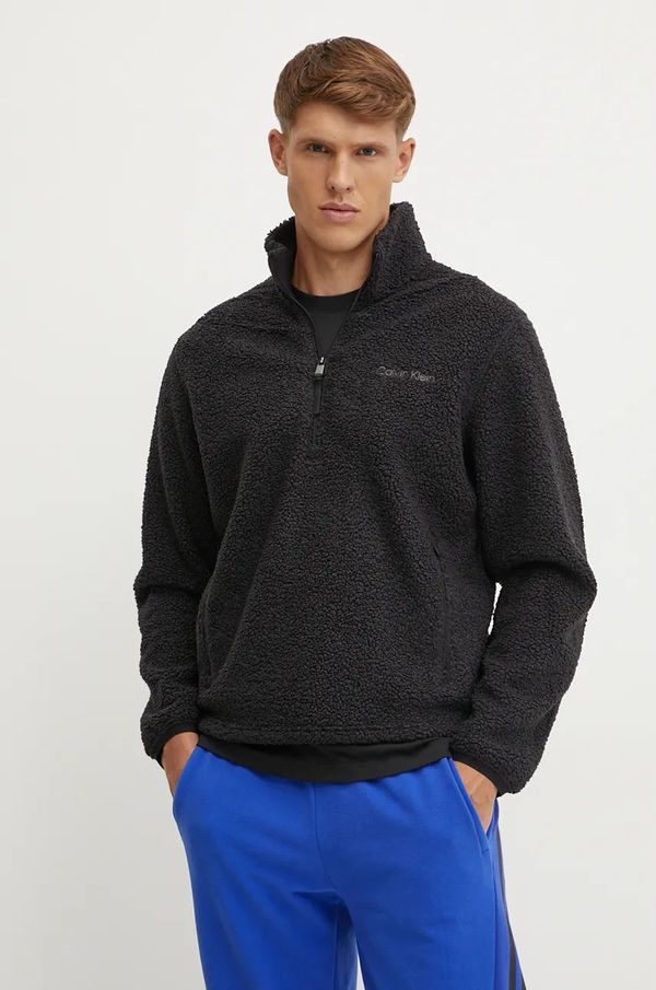 Calvin Klein Performance Sportska dukserica Calvin Klein Performance boja: crna, bez uzorka, 00GMF4W305