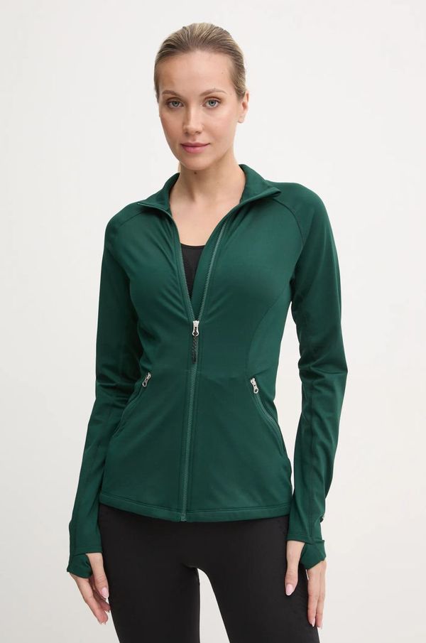 Casall Sportska dukserica Casall Refine boja: zelena, bez uzorka, 23212