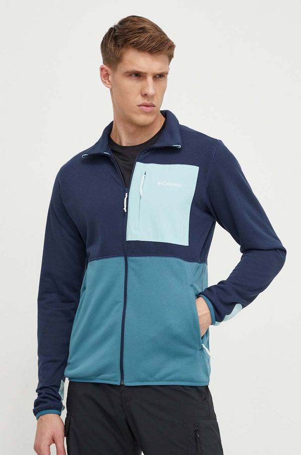 Columbia Sportska dukserica Columbia Hike boja: tamno plava, s uzorkom