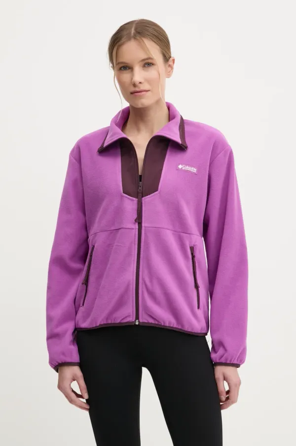 Columbia Sportska dukserica Columbia Sequoia Grove boja: ljubičasta, s uzorkom, 2085313