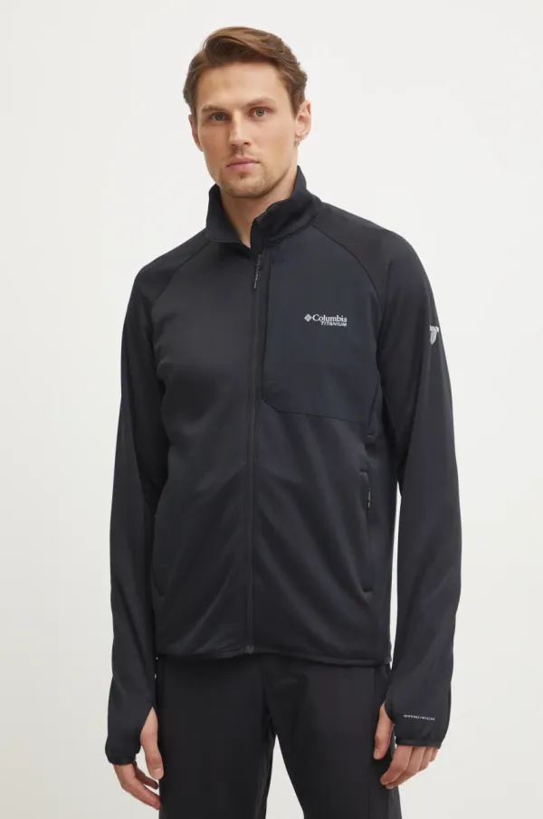 Columbia Sportska dukserica Columbia Triple Canyon boja: crna, bez uzorka, 2094963