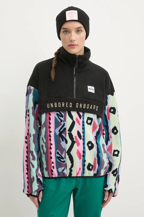 Eivy Sportska dukserica Eivy Ball Fleece boja: crna, s uzorkom, A00339122