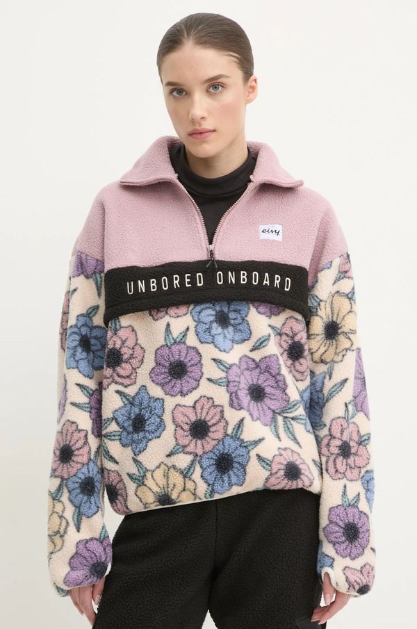 Eivy Sportska dukserica Eivy Ball Sherpa boja: ružičasta, s uzorkom, A00339121