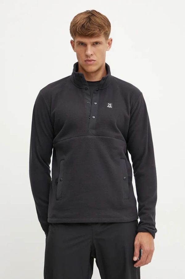 Haglöfs Sportska dukserica Haglöfs Mora Mid boja: crna, s uzorkom, 606556