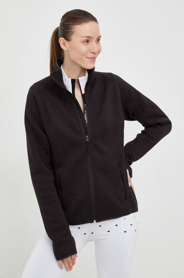 Helly Hansen Sportska dukserica Helly Hansen Varde za žene, boja: crna, glatka