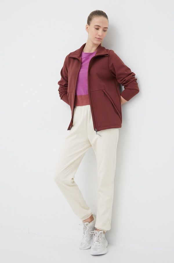 Houdini Sportska dukserica Houdini Mono Air za žene, boja: smeđa, glatka