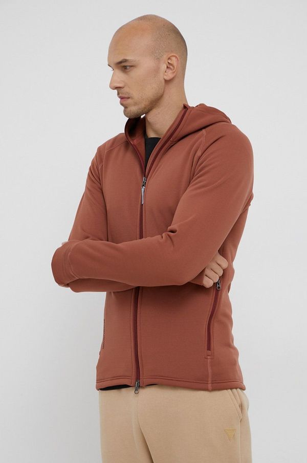 Houdini Sportska dukserica Houdini Power boja: bordo, s kapuljačom, bez uzorka