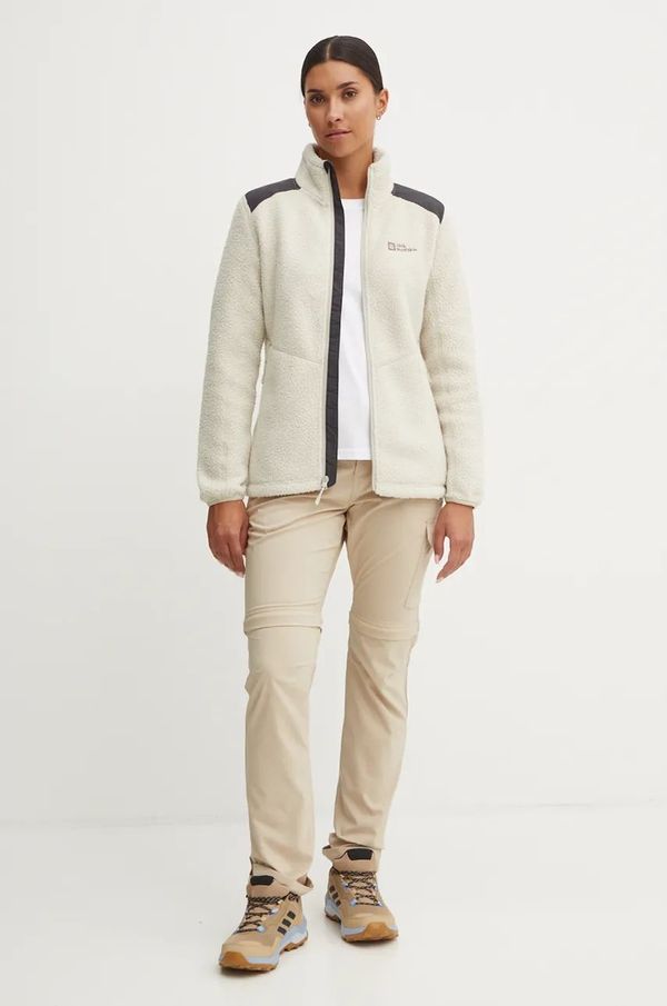 Jack Wolfskin Sportska dukserica Jack Wolfskin Kammweg boja: bež, bez uzorka, 1711281