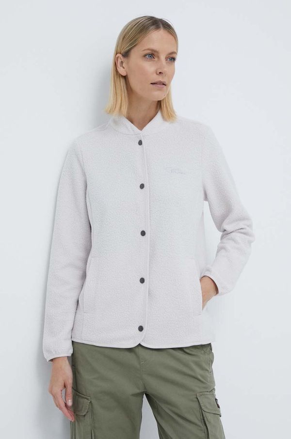 Jack Wolfskin Sportska dukserica Jack Wolfskin Light Curl boja: bež, bez uzorka, 1711521