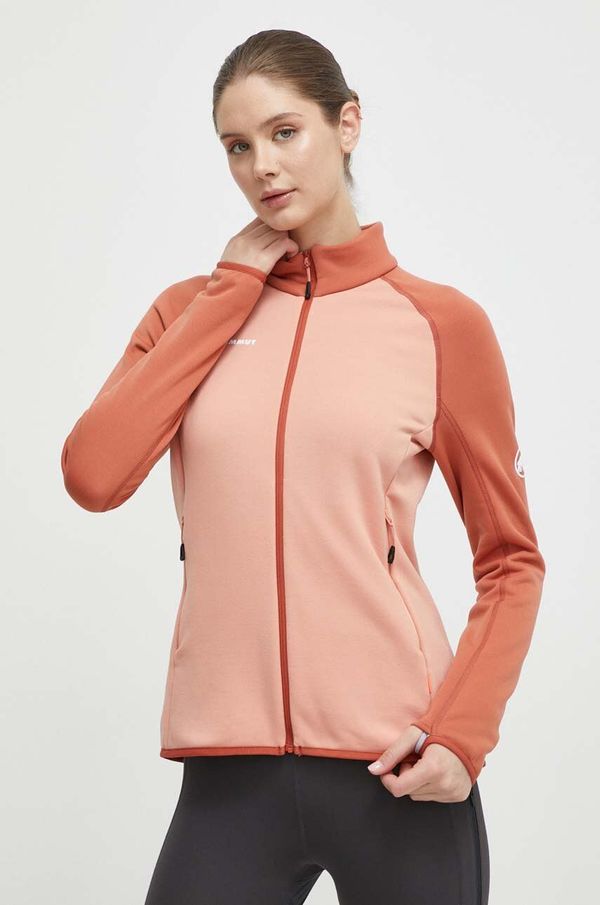 Mammut Sportska dukserica Mammut Aconcagua boja: ružičasta, bez uzorka