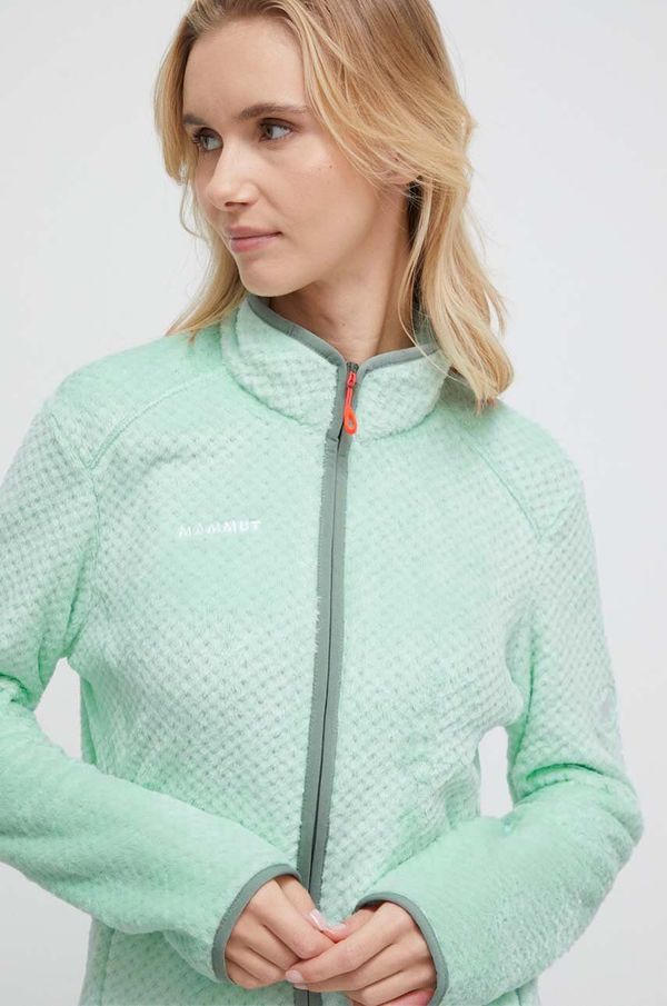 Mammut Sportska dukserica Mammut Innominata boja: tirkizna, bez uzorka