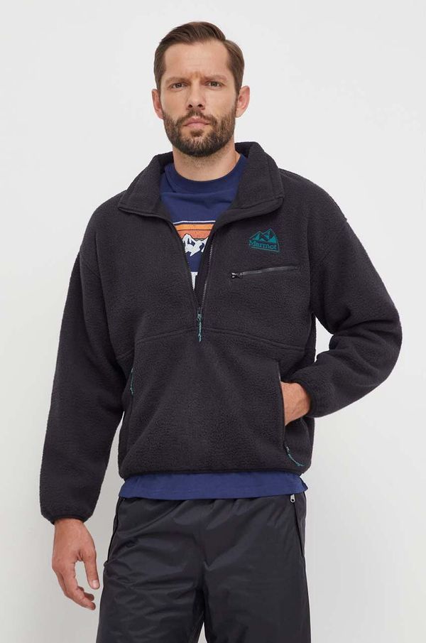 Marmot Sportska dukserica Marmot ’94 E.C.O. boja: crna, s aplikacijom