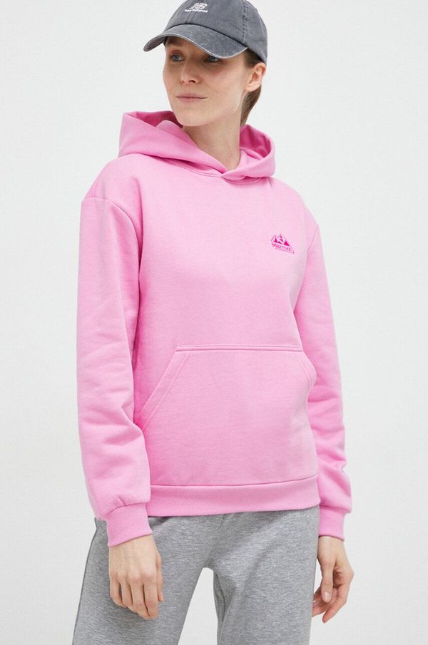 Marmot Sportska dukserica Marmot Peaks boja: ljubičasta, s kapuljačom, glatka