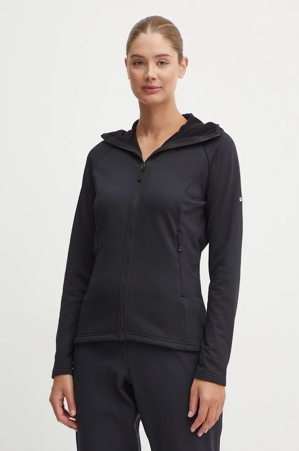 Montane Sportska dukserica Montane Protium boja: crna, s kapuljačom, bez uzorka, FPRHO17