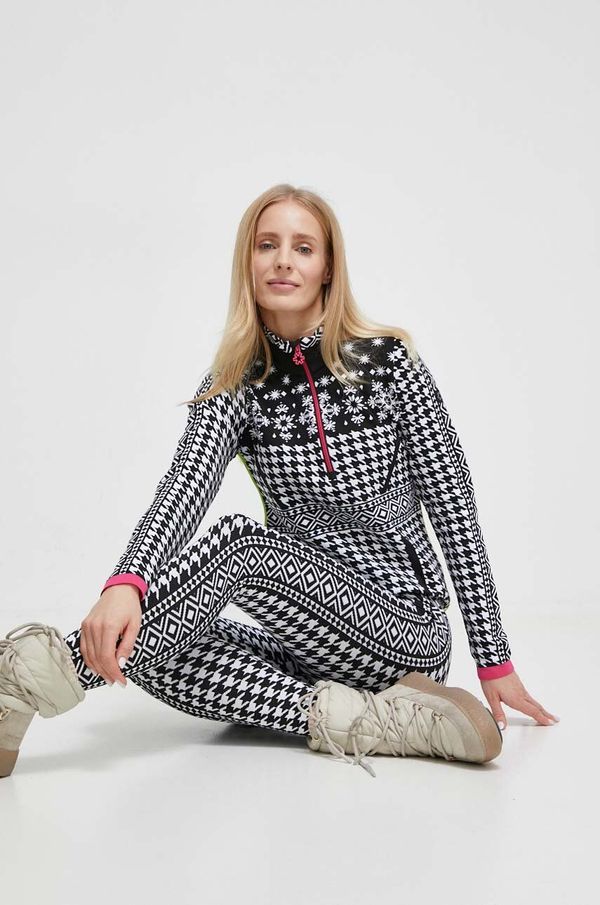 Newland Sportska dukserica Newland Iole boja: crna, s uzorkom