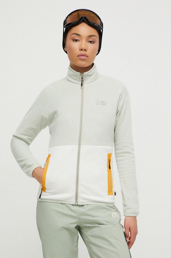 Picture Sportska dukserica Picture Teddie boja: zelena, s uzorkom