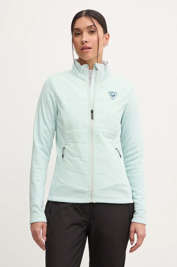 Rossignol Sportska dukserica Rossignol Classique Hybrid boja: tirkizna, bez uzorka, RLNWL16