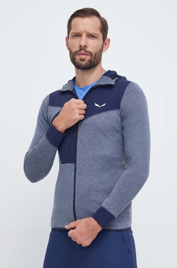 Salewa Sportska dukserica Salewa Puez 2 Dry za muškarce, s kapuljačom, s uzorkom