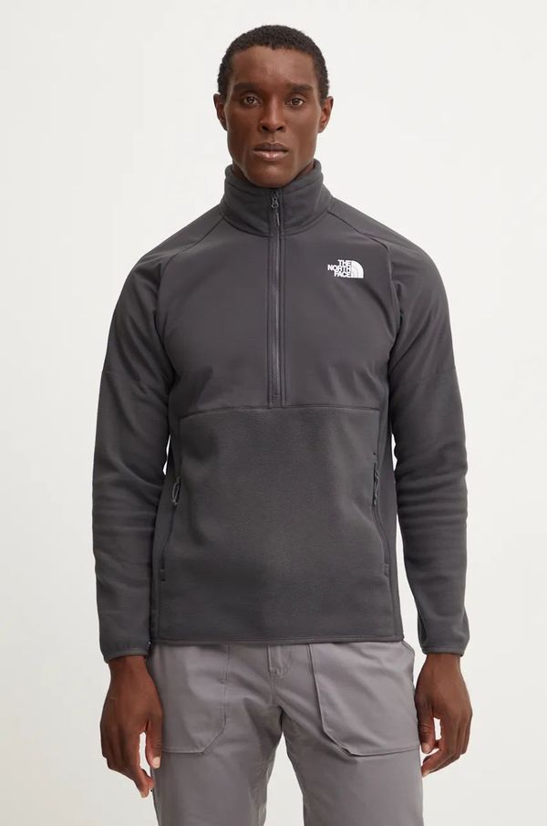 The North Face Sportska dukserica The North Face Glacier Heavyweight boja: siva, bez uzorka, NF0A89JH03B1