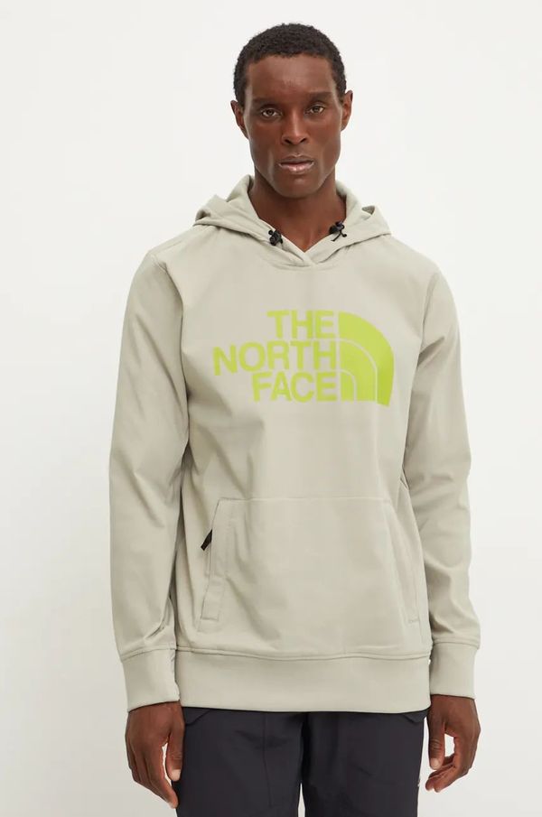 The North Face Sportska dukserica The North Face Tekno Logo boja: zelena, s tiskom, NF0A82V61I41