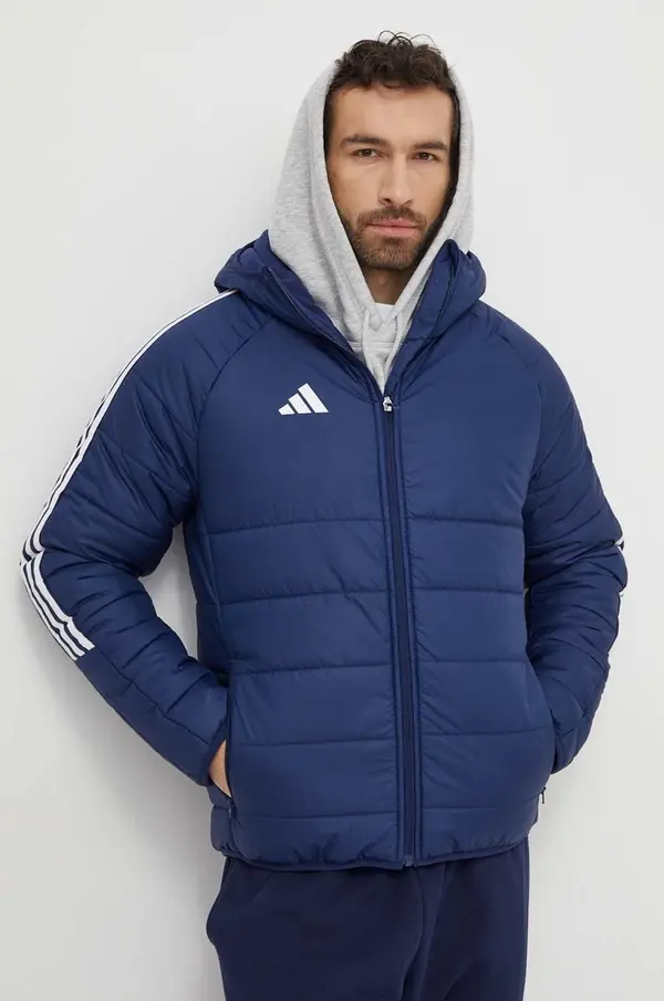 Adidas Sportska jakna adidas Performance Tiro 24 boja: tamno plava, za zimu