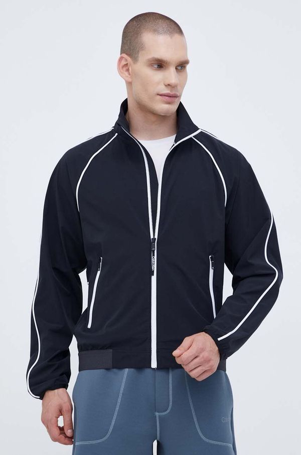 Calvin Klein Performance Sportska jakna Calvin Klein Performance boja: crna, za prijelazno razdoblje
