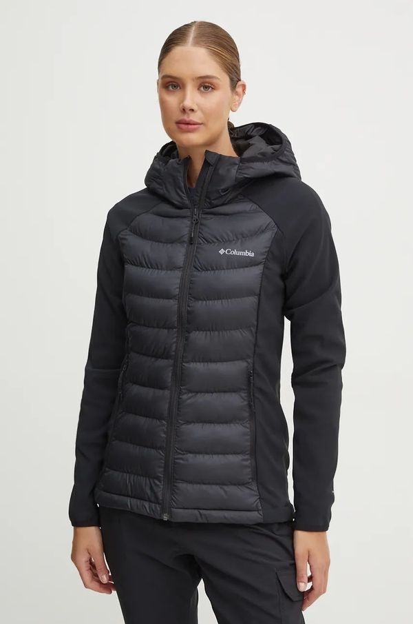 Columbia Sportska jakna Columbia Powder Lite Hybrid boja: crna, 2089411