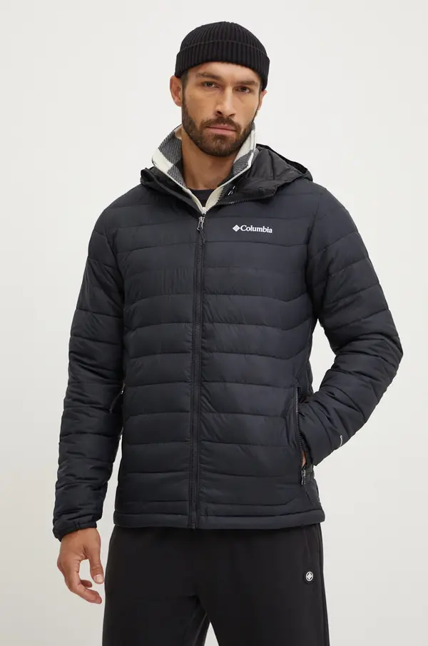 Columbia Sportska jakna Columbia Powder Lite II boja: crna, 2086944