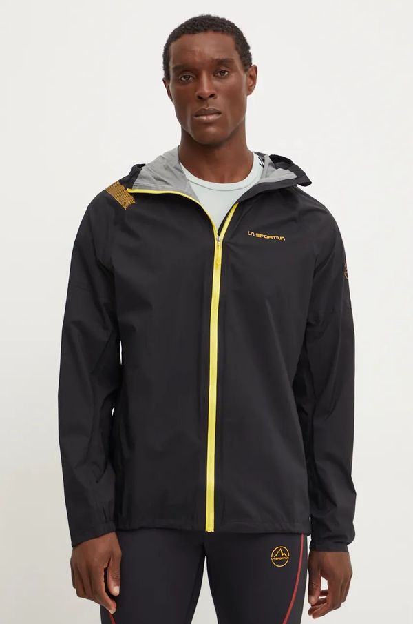 La Sportiva Sportska jakna LA Sportiva Pocketshell boja: crna, za prijelazno razdoblje, P76999999