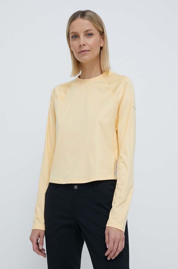 Columbia Sportska majica dugih rukava Columbia Boundless Trek Active boja: žuta, 2073103