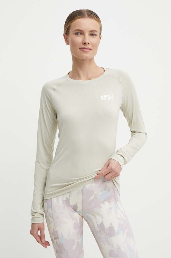 Picture Sportska majica dugih rukava Picture Acaras boja: bež, WTS503