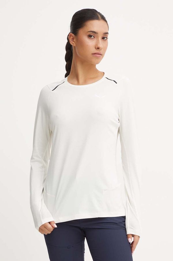 Salewa Sportska majica dugih rukava Salewa Pedroc Dry boja: bež, 00.0000028697