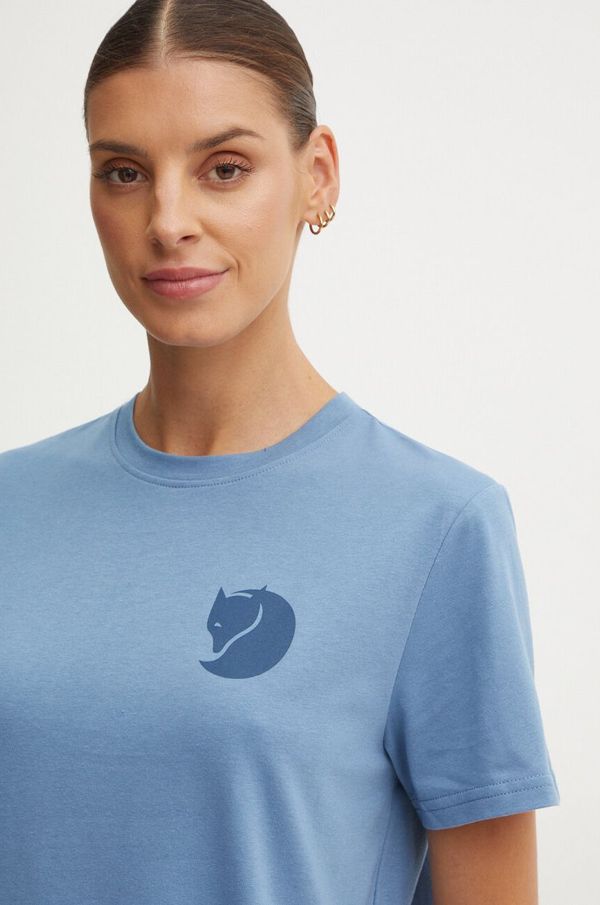 Fjallraven Sportska majica kratkih rukava Fjallraven Fox Boxy Logo F87153.543