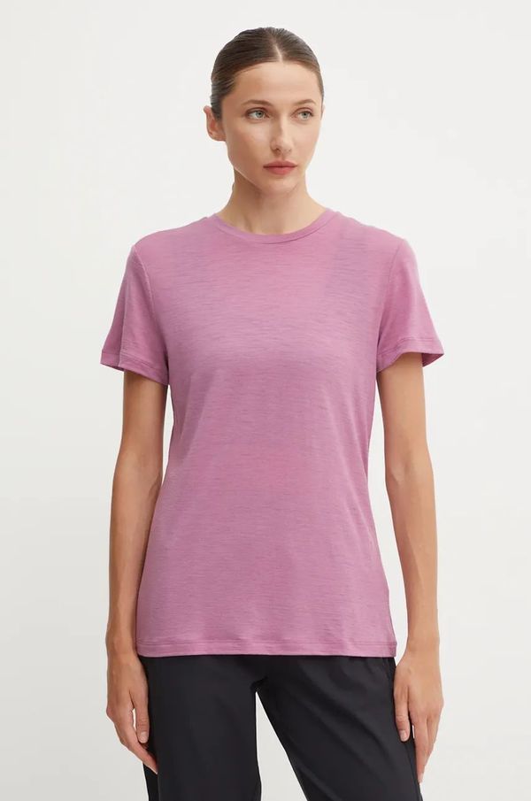 Icebreaker Sportska majica kratkih rukava Icebreaker Merino 150 Tech Lite III boja: ružičasta, IB0A56Y802V1