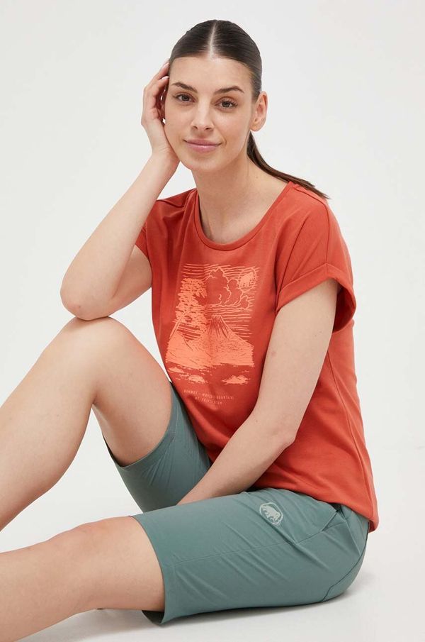 Mammut Sportska majica kratkih rukava Mammut Mountain Fujiyama boja: ružičasta