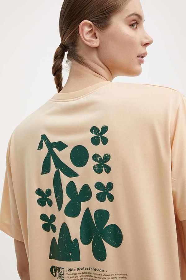 Picture Sportska majica kratkih rukava Picture Elhm boja: narančasta, WTS529