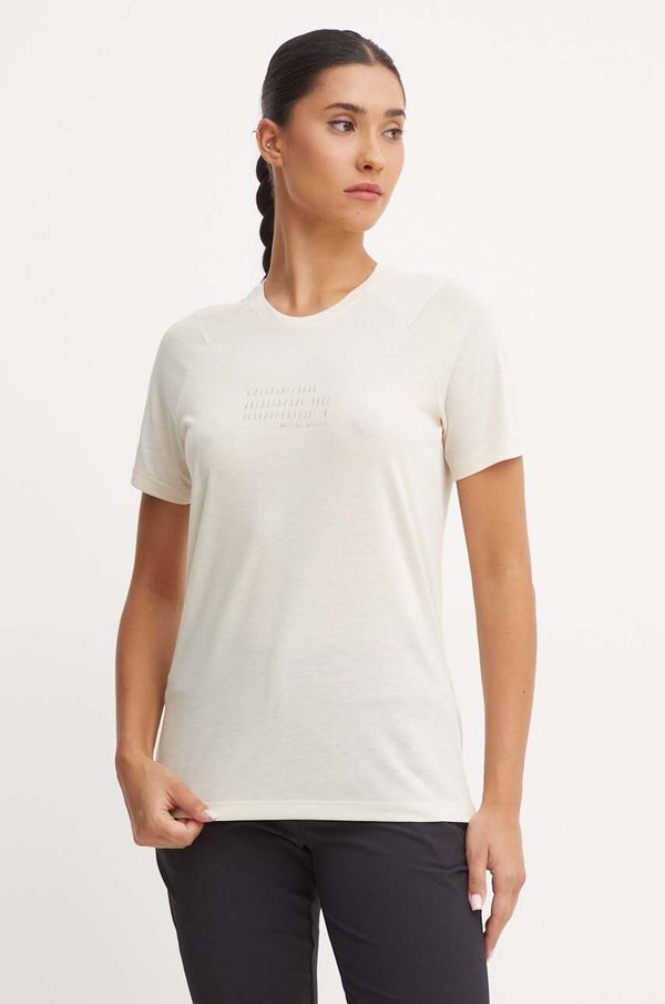 Salewa Sportska majica kratkih rukava Salewa Eagle Poem boja: bež, 00.0000028913