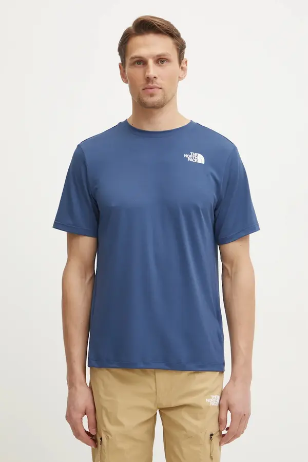 The North Face Sportska majica kratkih rukava The North Face 24/7 bez uzorka, NF0A8BP8HDC1