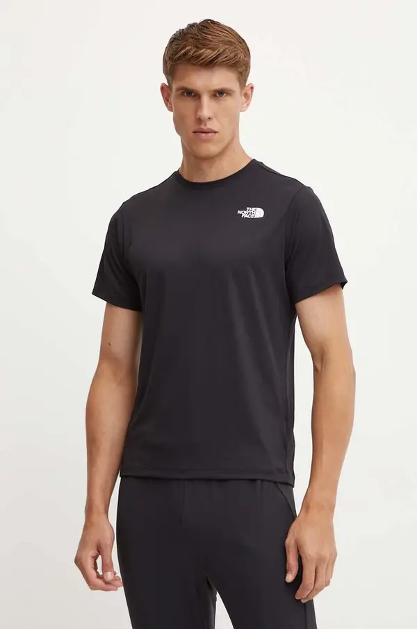 The North Face Sportska majica kratkih rukava The North Face 24/7 boja: crna, bez uzorka, NF0A894BJK31