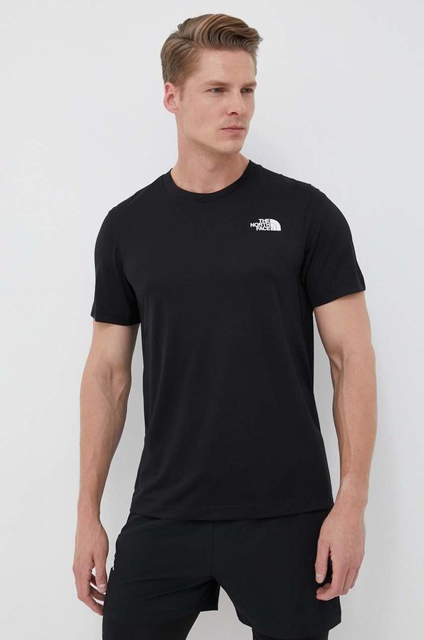 The North Face Sportska majica kratkih rukava The North Face Lightbright boja: crna, s uzorkom
