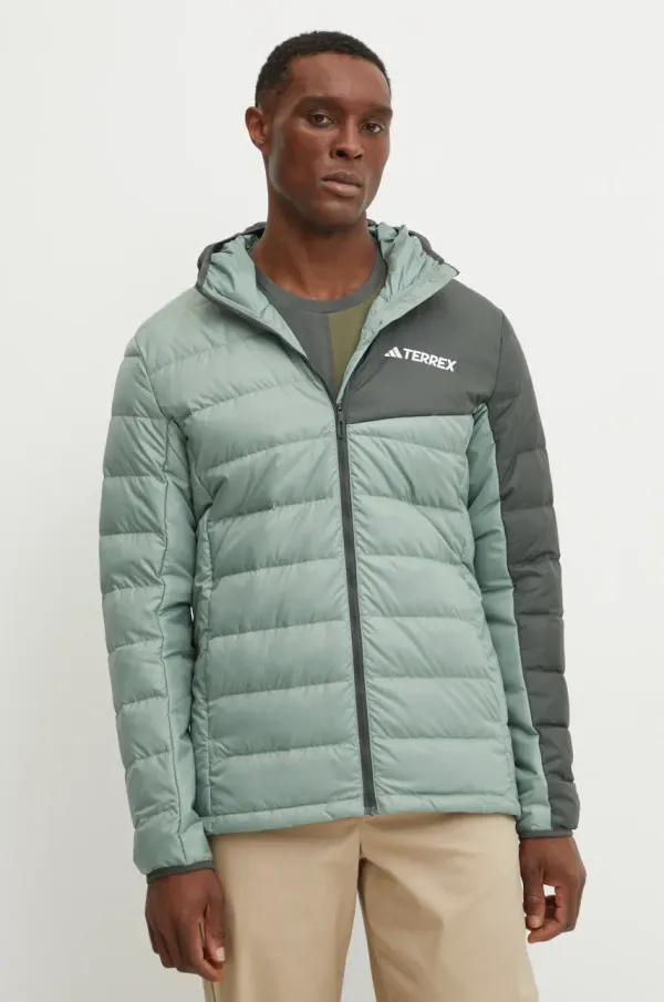 adidas TERREX Sportska pernata jakna adidas TERREX Multi boja: zelena, za prijelazno razdoblje, JD8393